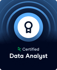 DataCamp Certified Data Analyst